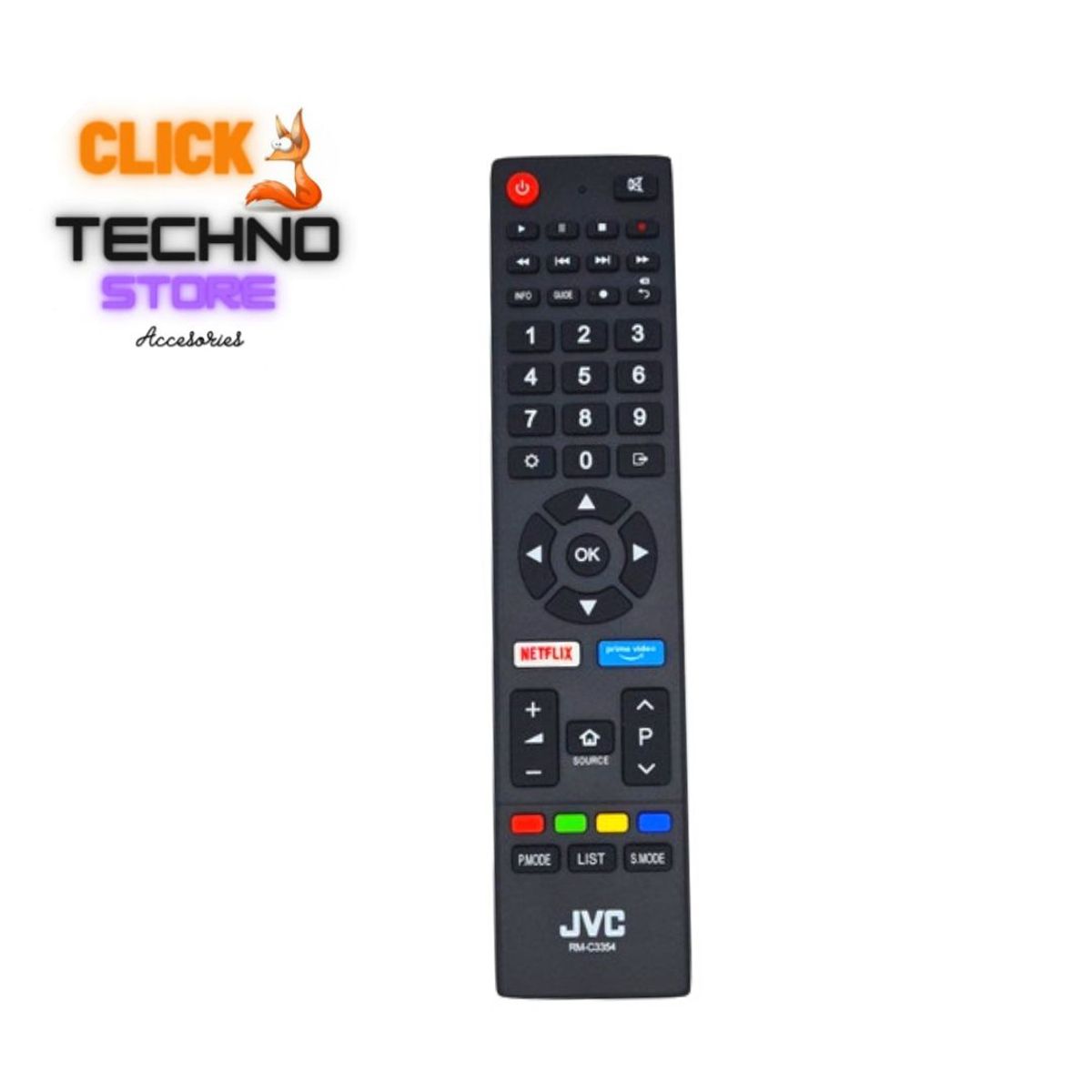 GENERICO - CONTROL REMOTO JVC PARA SMART TV