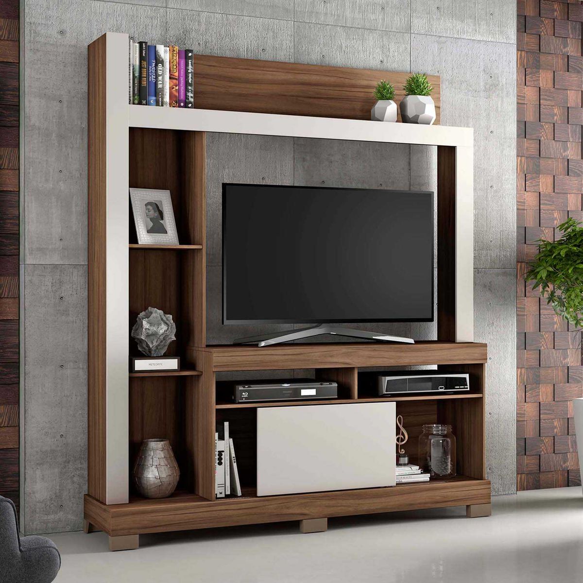 SOPORTEX - Centro de entretenimiento para Tv 43 NT-1025