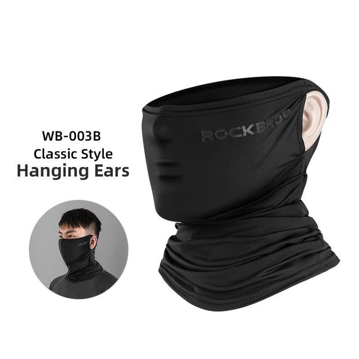 ROCKBROS - Bandana Ciclismo Deportiva Cortaviento