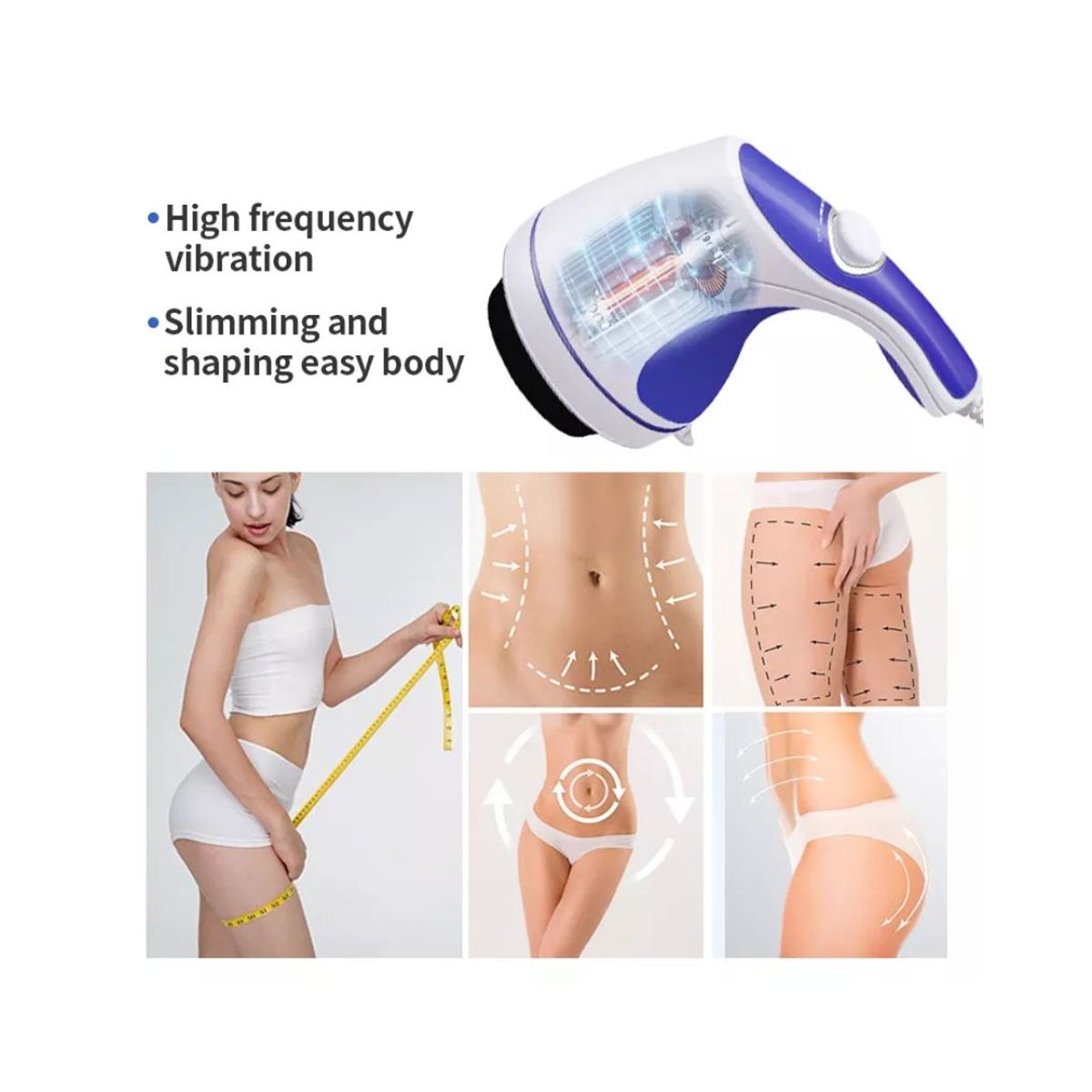 GENERICO - Masajeador de Cuerpo Relax Spin Tone Tonifica Reductor Anticelulitis