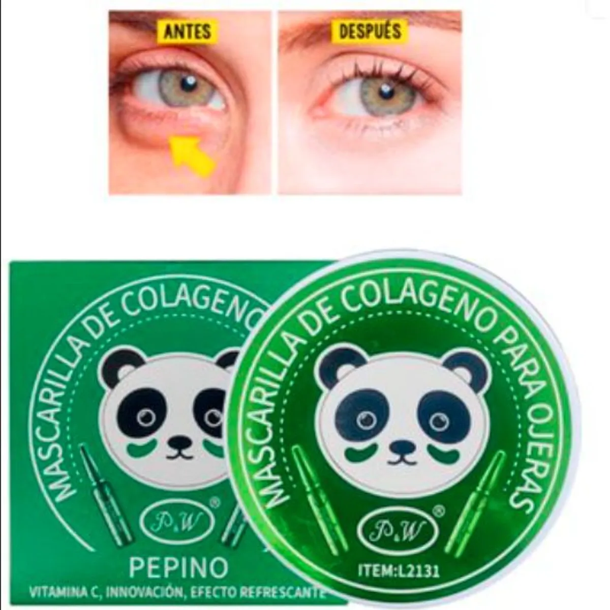 GENERICO - parches mascarilla de colageno para los ojos