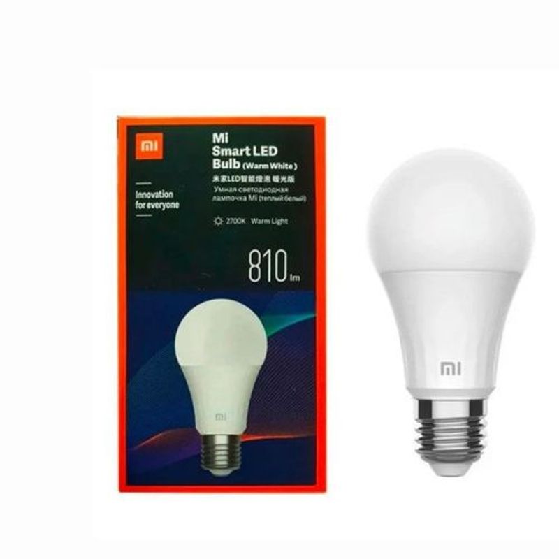 XIAOMI - Foco Inteligente Xiaomi Mi Smart LED Bulb 810lm White