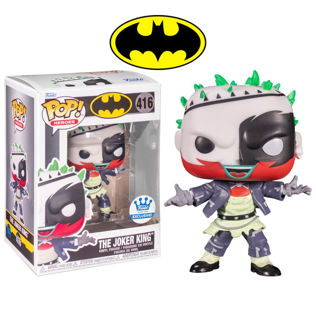 FUNKO - Funko Pop The Joker King - DC Batman Beyond Excl Funko Shop