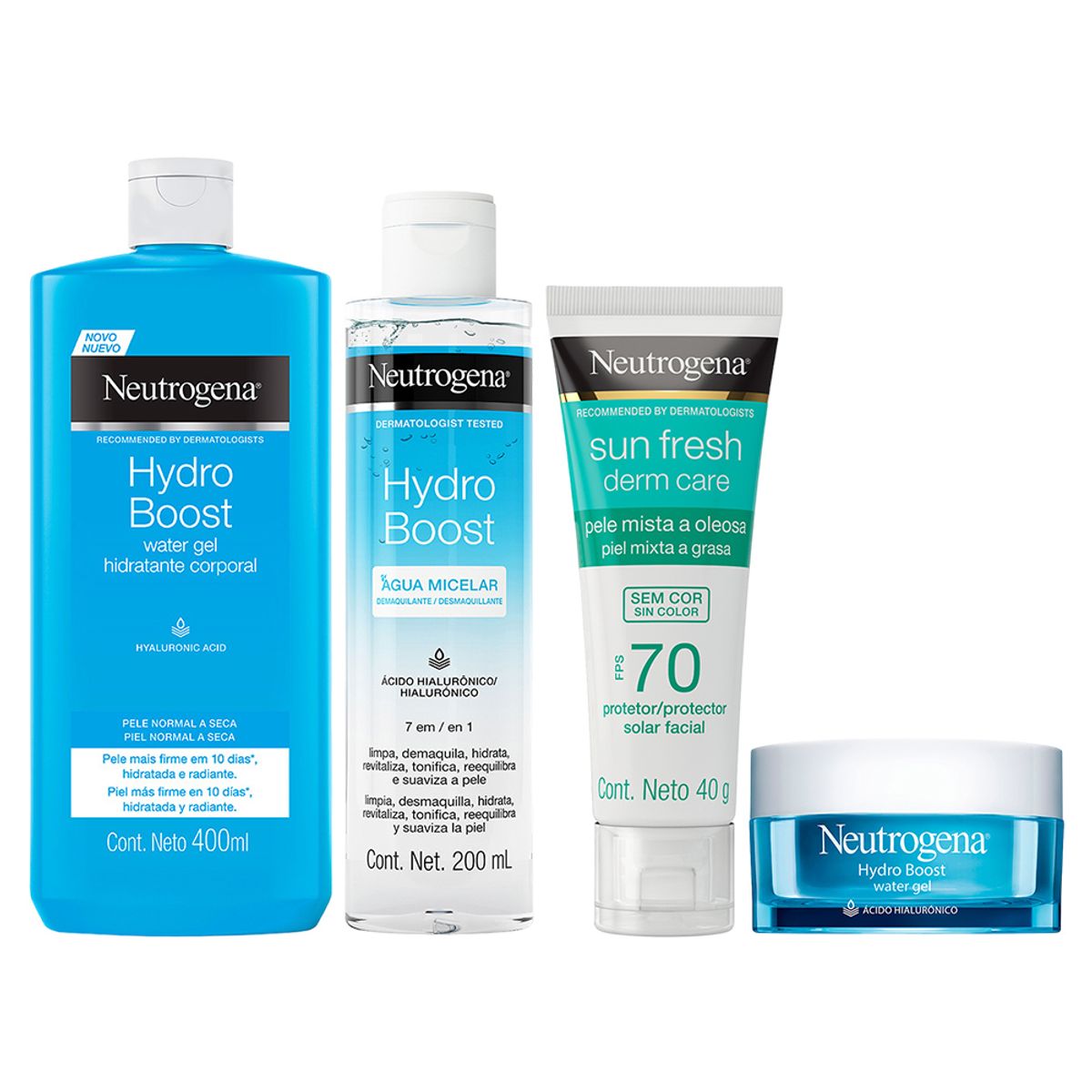 NEUTROGENA - Neutrogena Pack Rutina De Limpieza Facial Completa