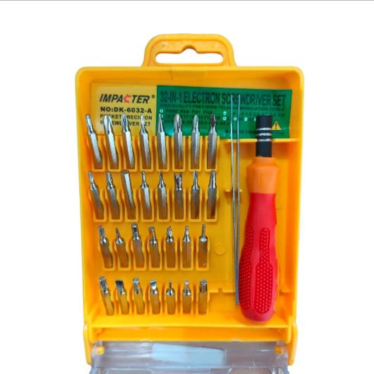 GENERICO - set destornillador de 32 piezas -a presion 32 en 1 imantado