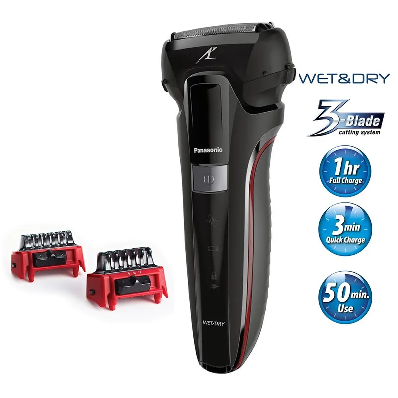 PANASONIC - Afeitadora Eléctrica Panasonic LL41 3-Blade System con Sensor