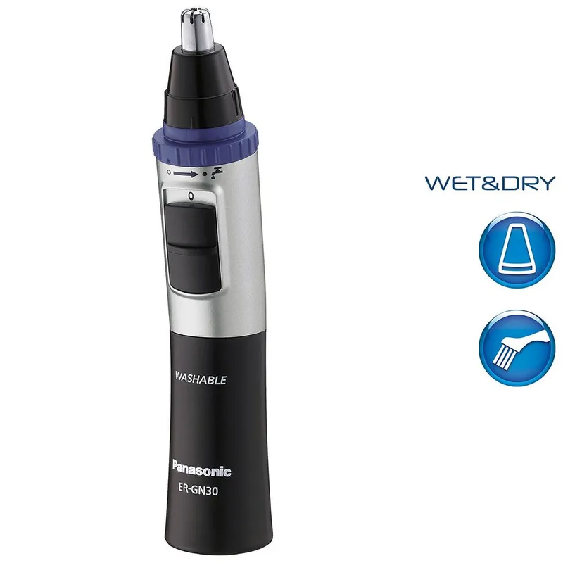 PANASONIC - Recortadora Panasonic GN30 de Nariz y Orejas Inalámbrica