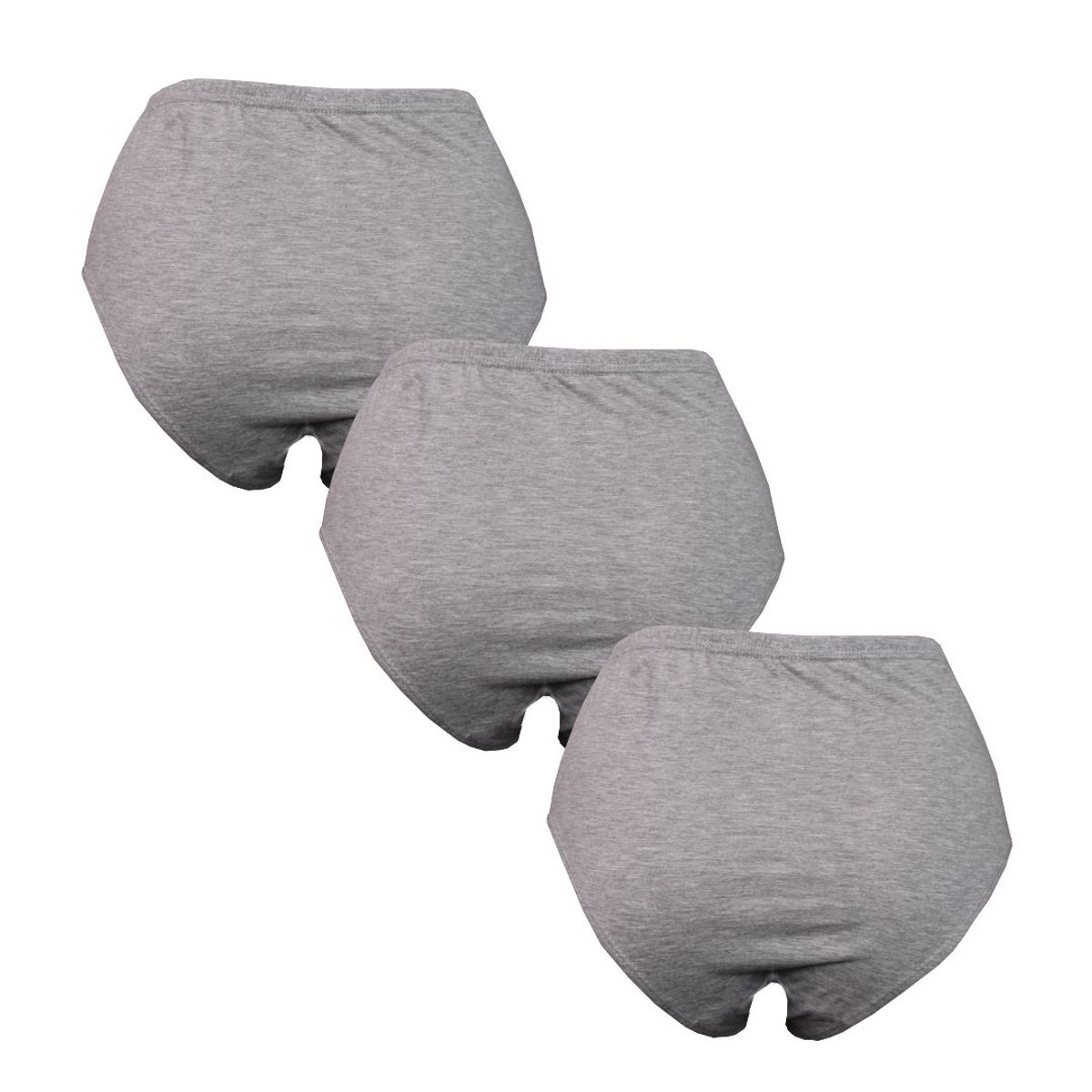 MONINA - Pack x3 trusa Clásica Monina Gris claro