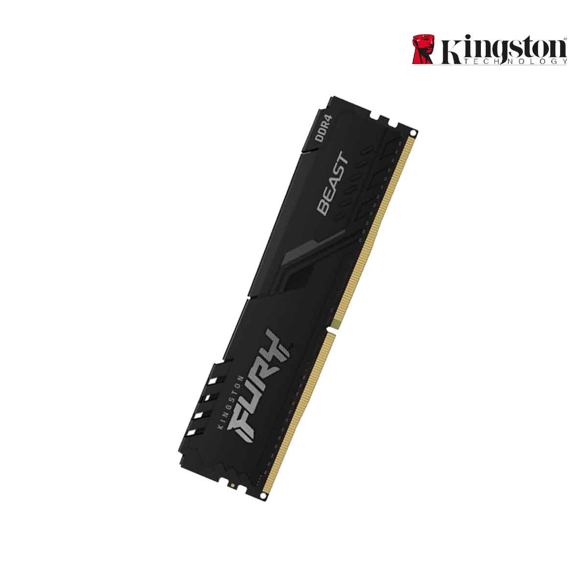 KINGSTON - Memoria RAM Kingston FURY Beast 8GB DDR4 3600MHz CL17 KF436C17BB8