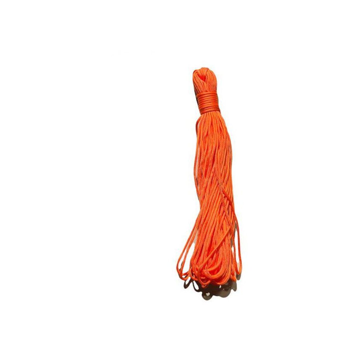 GENERICO - Cuerda de supervivencia paracord rollo 30m naranja