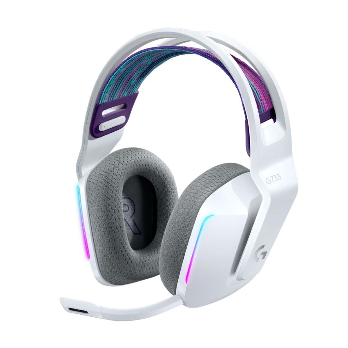 LOGITECH - AUDÍFONOS GAMER LOGITECH G733 - BLANCO