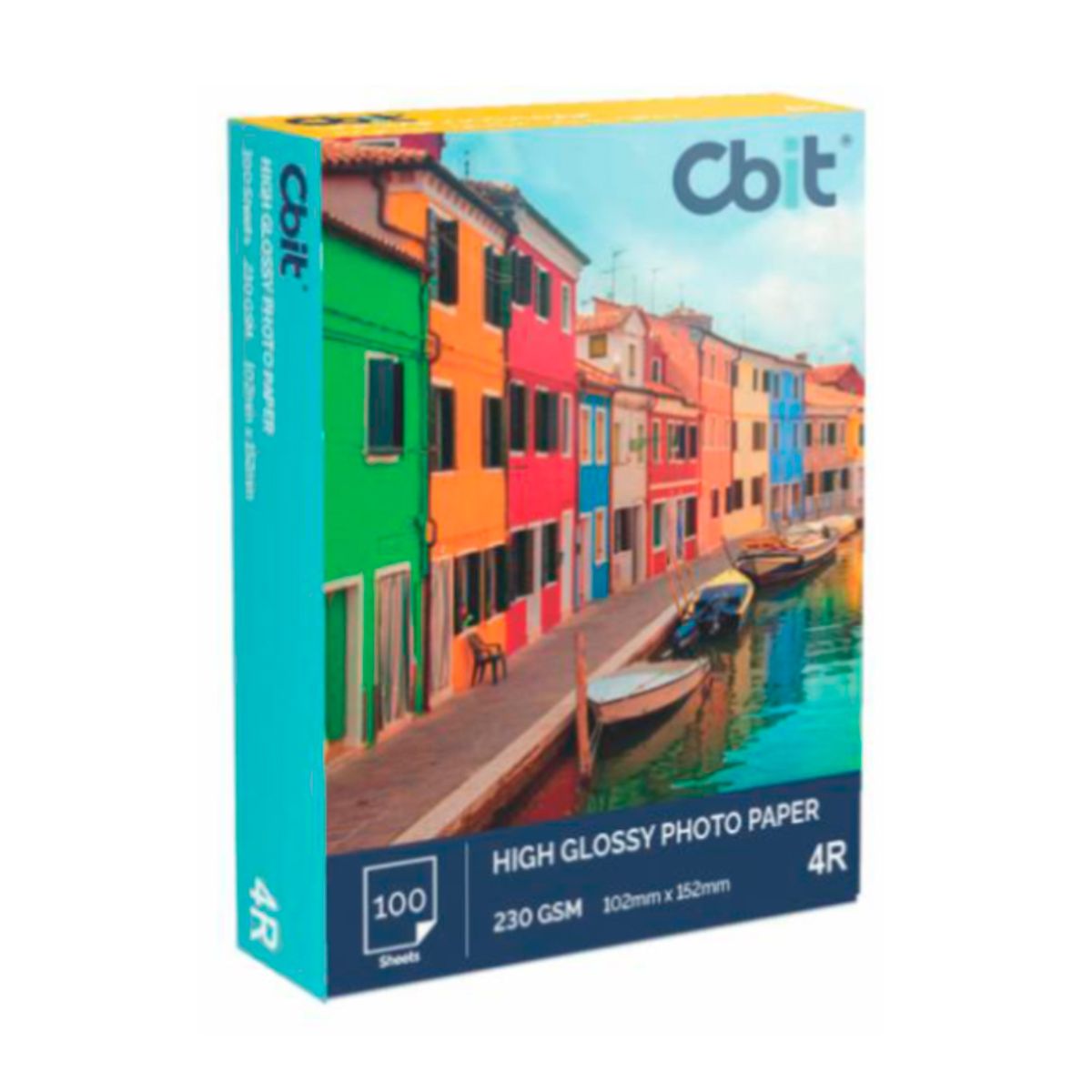 GENERICO - Papel Fotográfico Brillante Jumbo CBIT 100h 230g