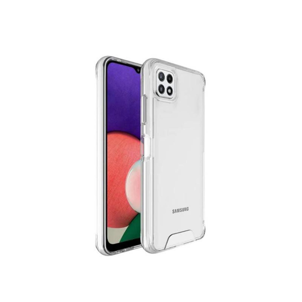 CASE - Case space colection anticaida para samsung a22 4g - transparente