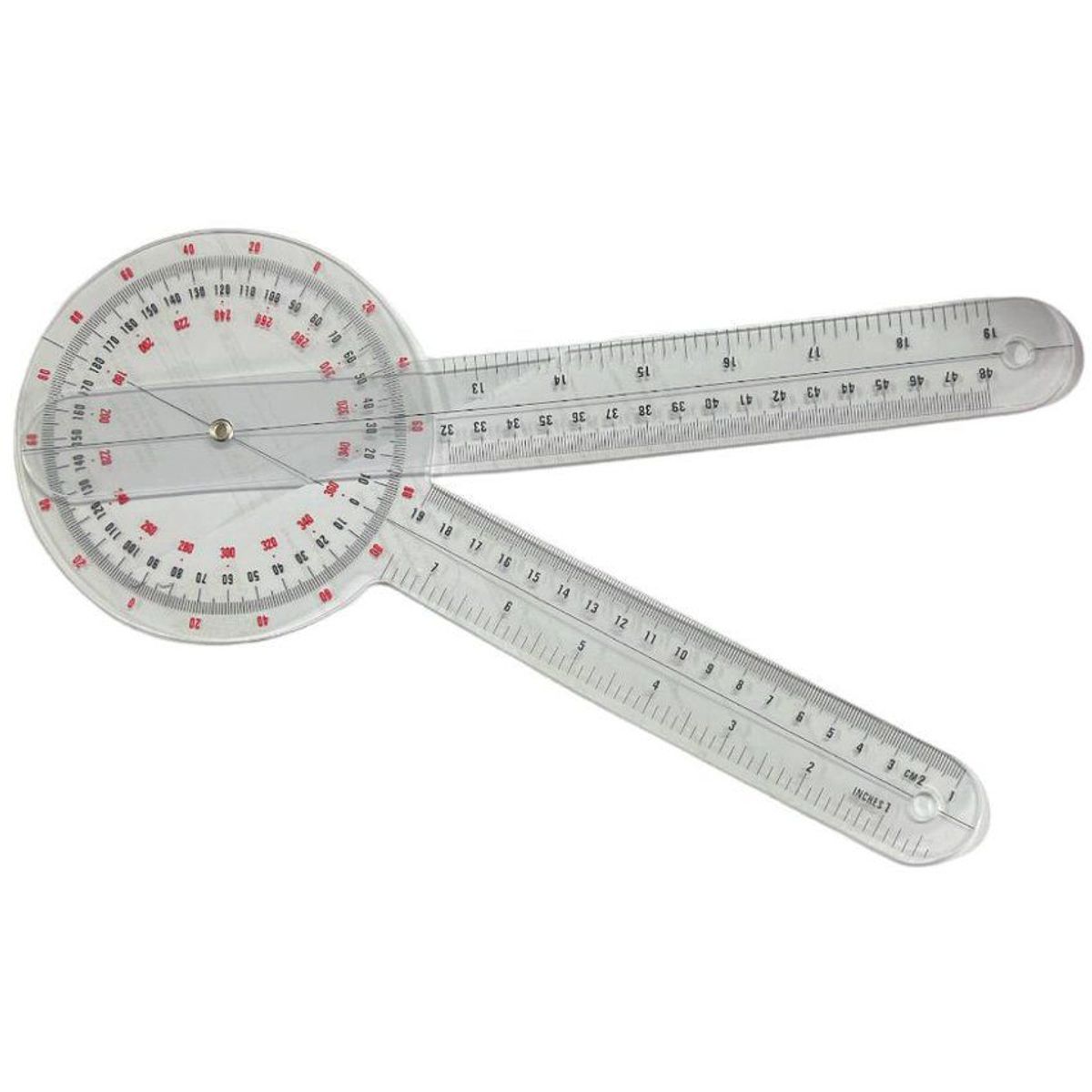 GENERICO - Goniometro medico regla acrilico 30 cm