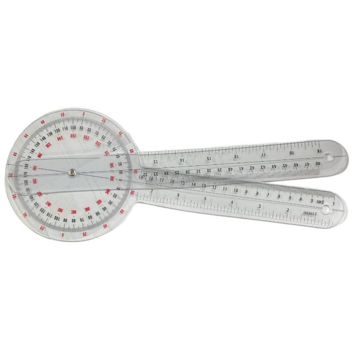 GENERICO - Goniometro medico regla acrilico 30 cm