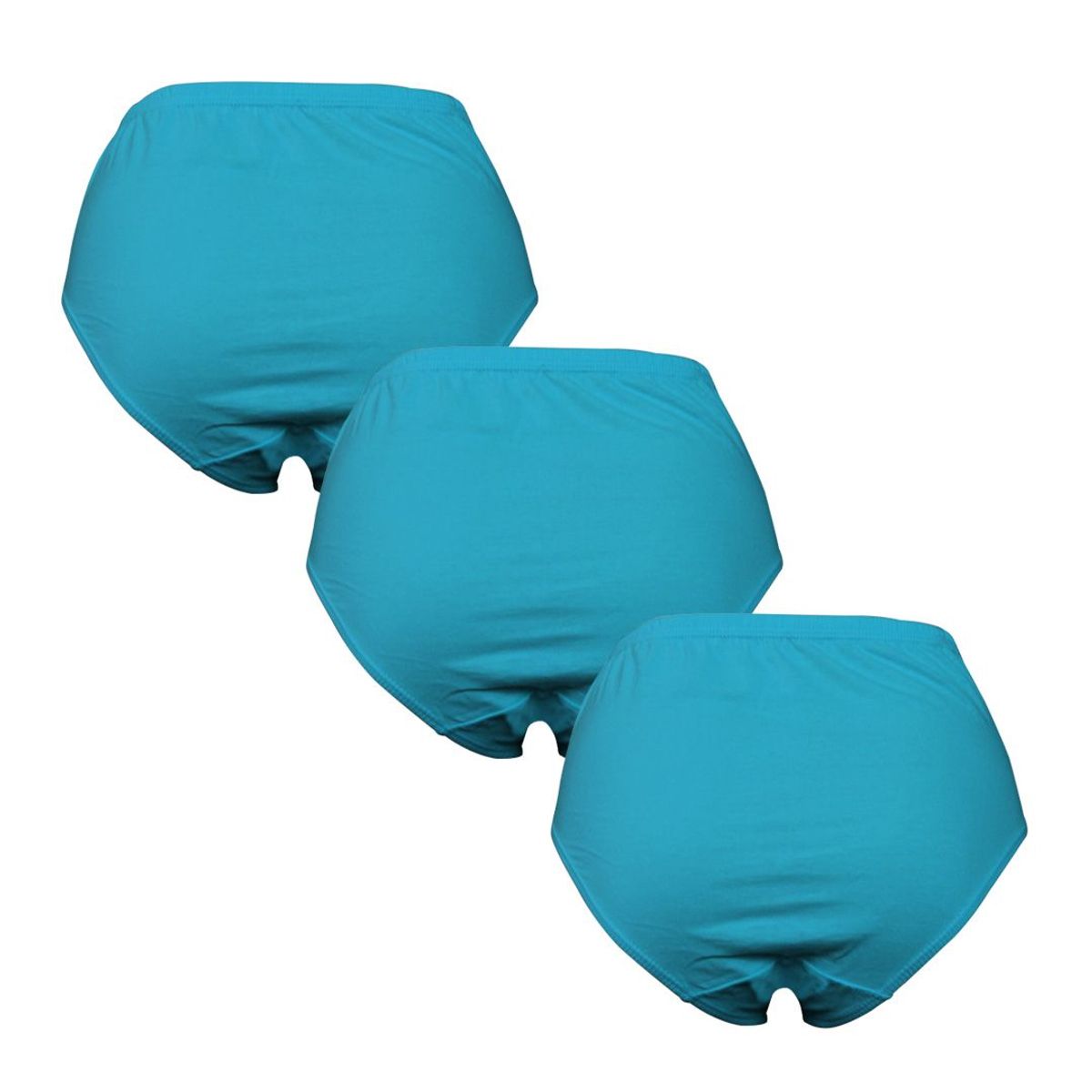 MONINA - Pack x3 trusa Clásica Monina turquesa