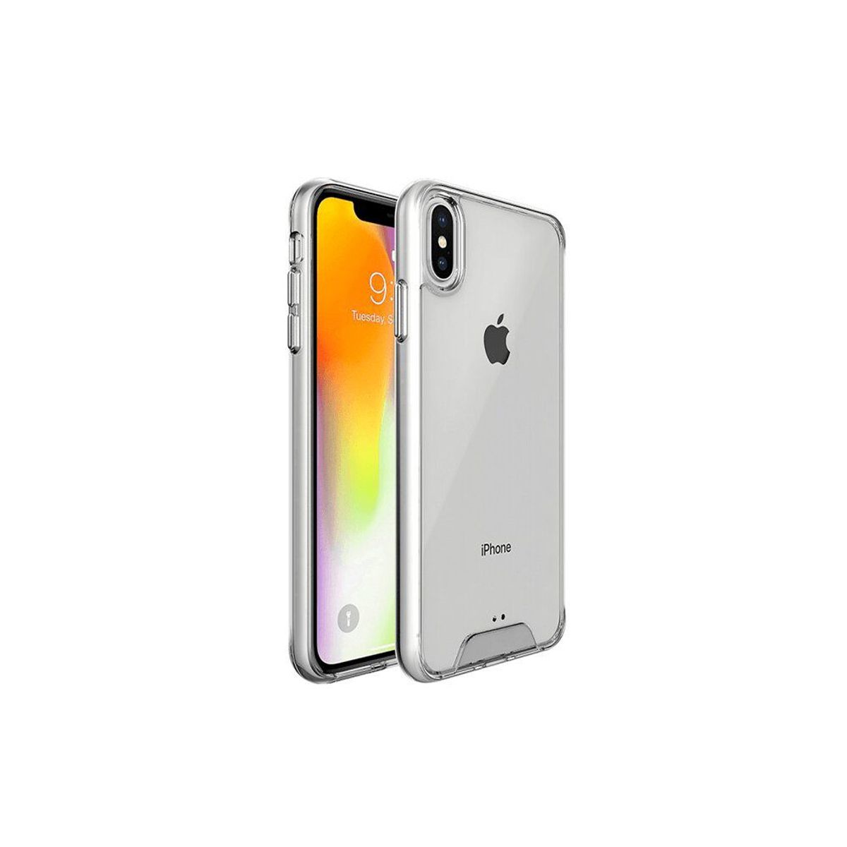 CASE - Funda case space anticaida iphone xr - transparente