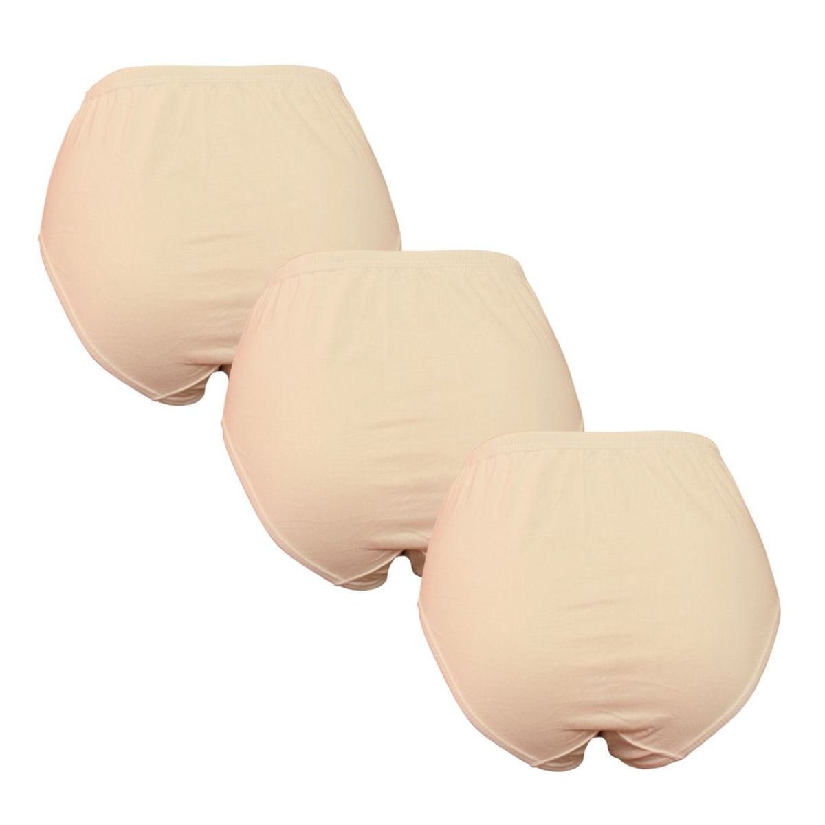 MONINA - Pack x3 trusa Clásica Monina Beige