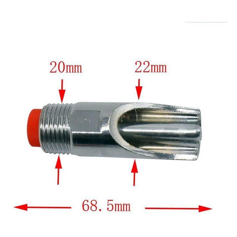 GENERICO - Bebedero automático de metal para cerdo 20 mm