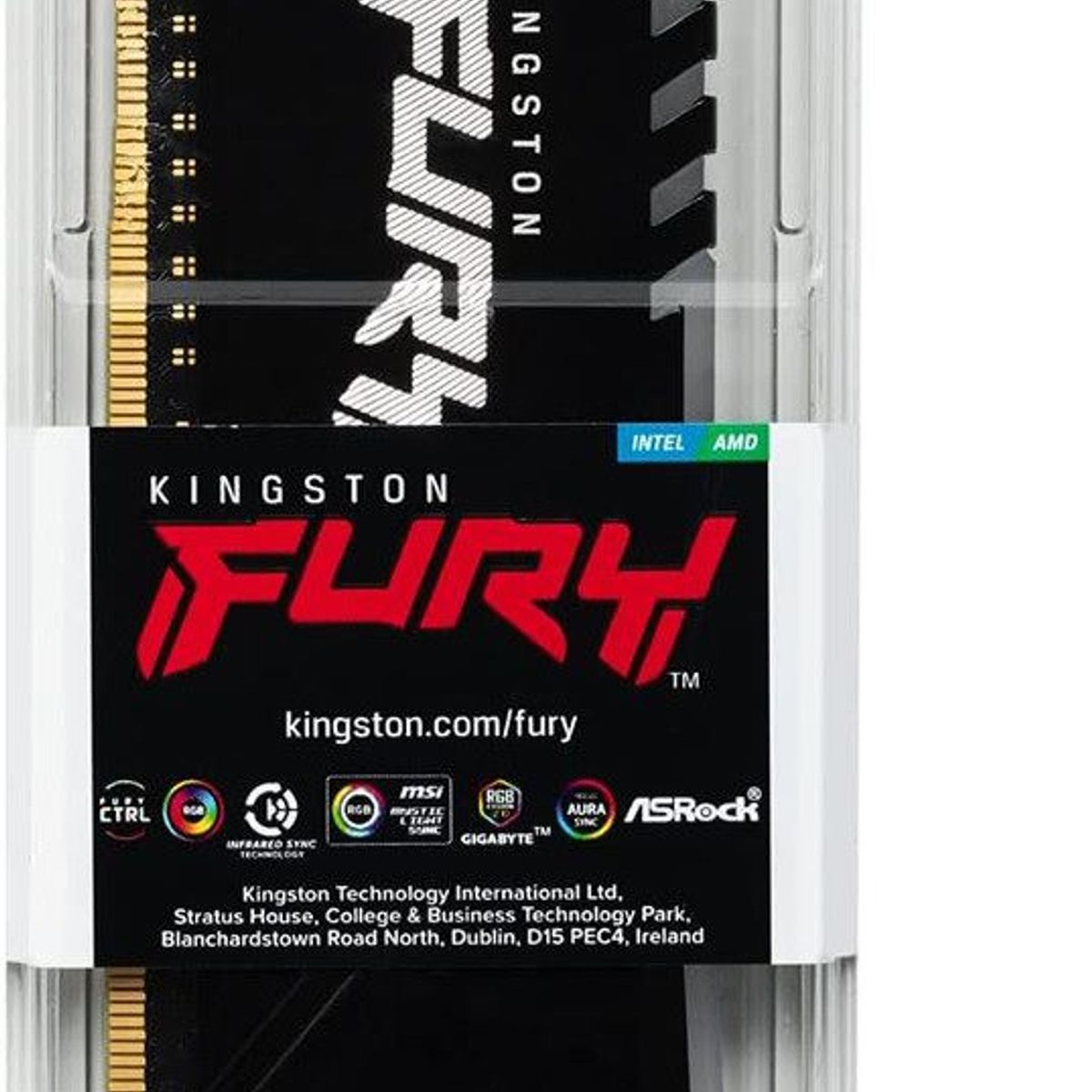 KINGSTON - Memoria RAM Kingston FURY Beast 32GB DDR4 3200MHz CL16 KF432C16BBA32
