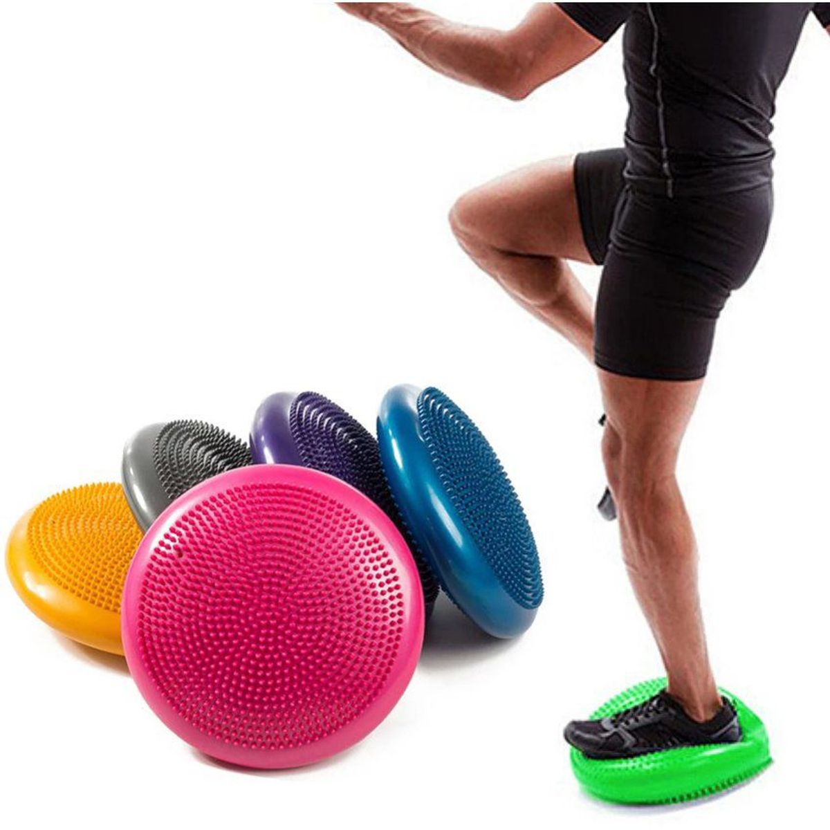 GENERICO - Disco de balance equilibrio yoga terapia masaje