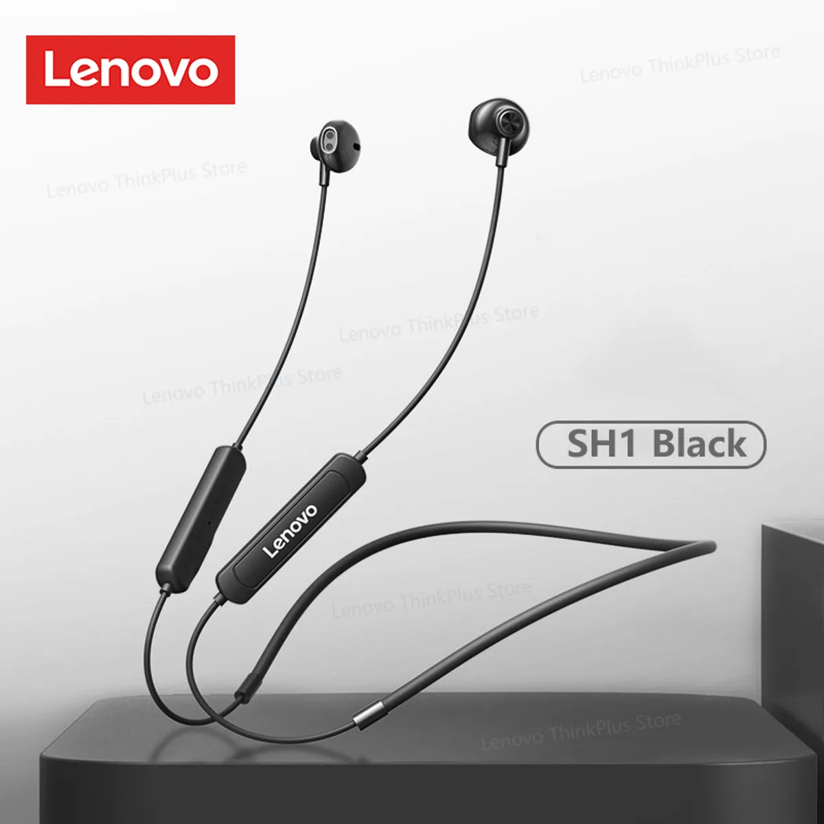 LENOVO - Audifonos Lenovo Bluetooth SH1 - Negro
