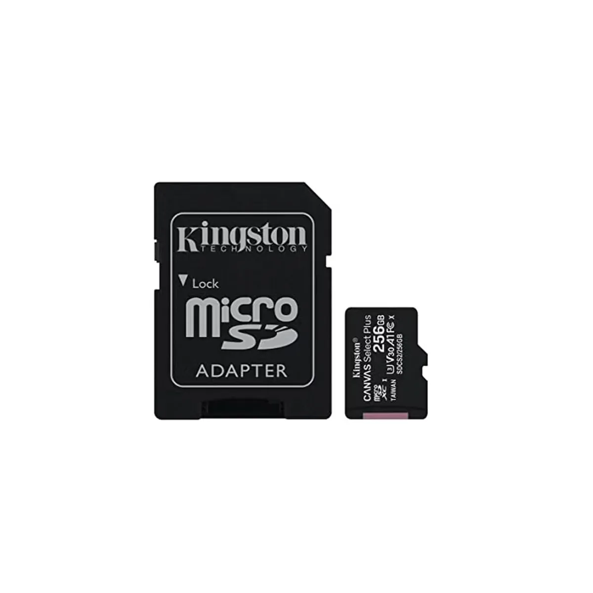 KINGSTON - Memoria Micro SD 256GB Kingston Clase 10