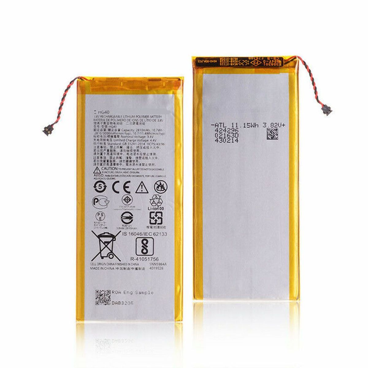 GENERICO - BATERIA MOTOROLA  G5 PLUS  HG40  TORIGINAL-SM  NUEVO