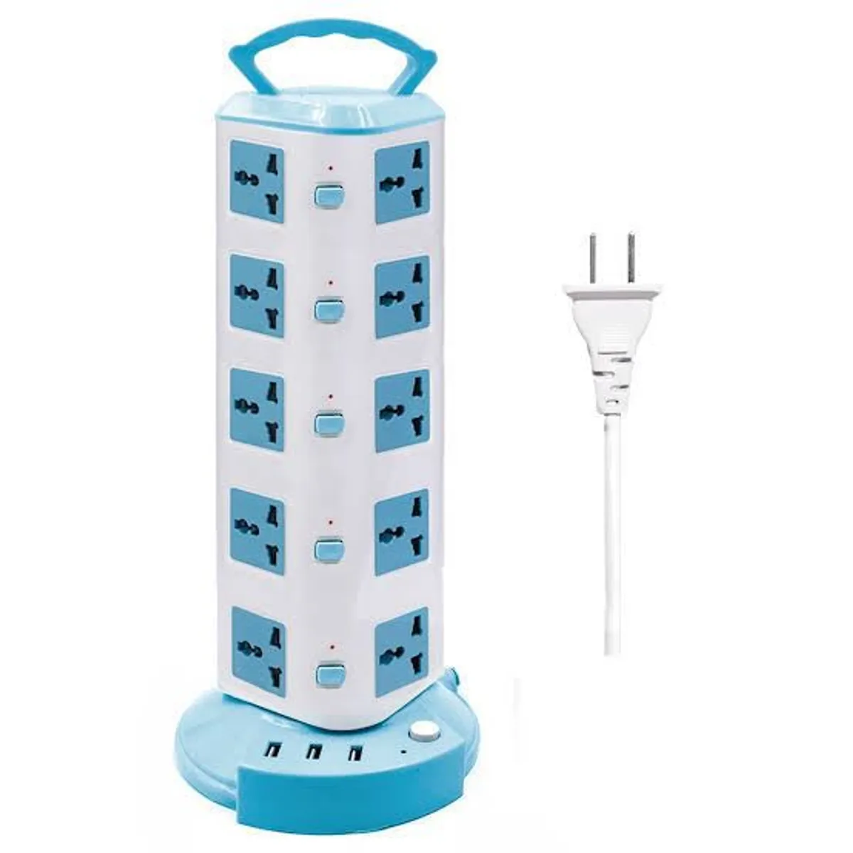 OEM - Torre 5Pisos Vertical Multifuncional 20 Puertos y 3 USB
