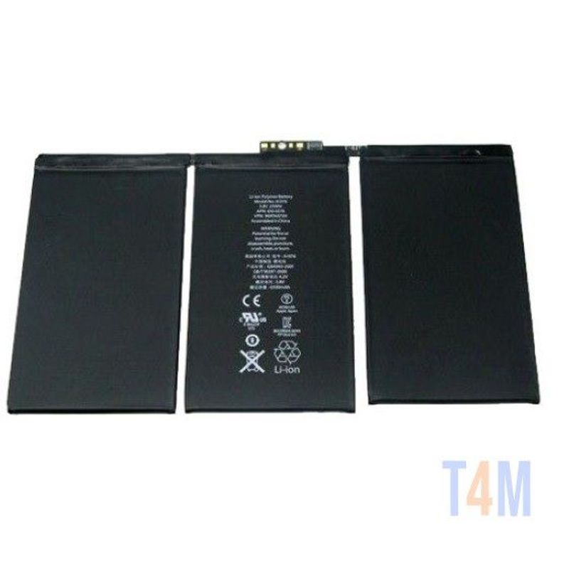 GENERICO - BATERIA  IPAD  2   TORIGINAL-SM  NUEVO-NEGRO