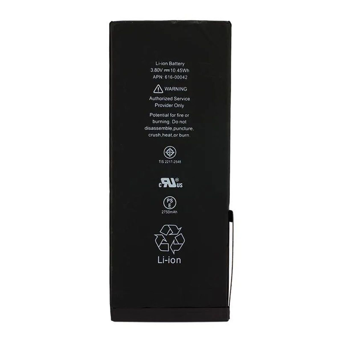 GENERICO - BATERIA IPHONE  6S PLUS  TORIGINAL-SM  NUEVO-NEGRO