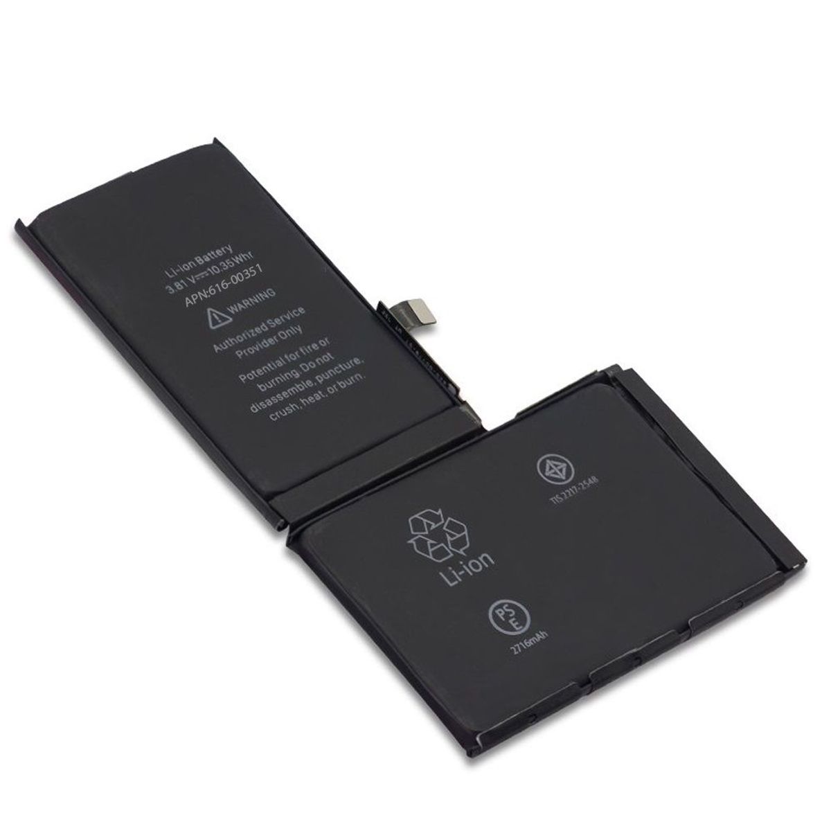 GENERICO - BATERIA IPHONE  XS MAX  TORIGINAL-SM  NUEVO-NEGRO