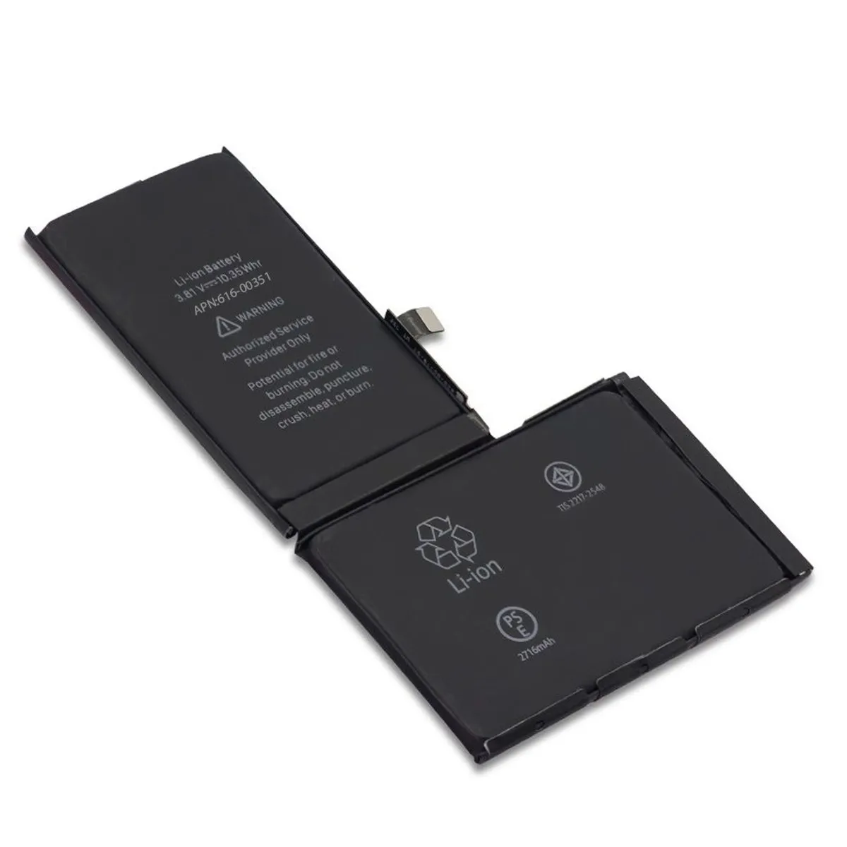 GENERICO - BATERIA IPHONE  XS MAX  TORIGINAL-SM  NUEVO-NEGRO