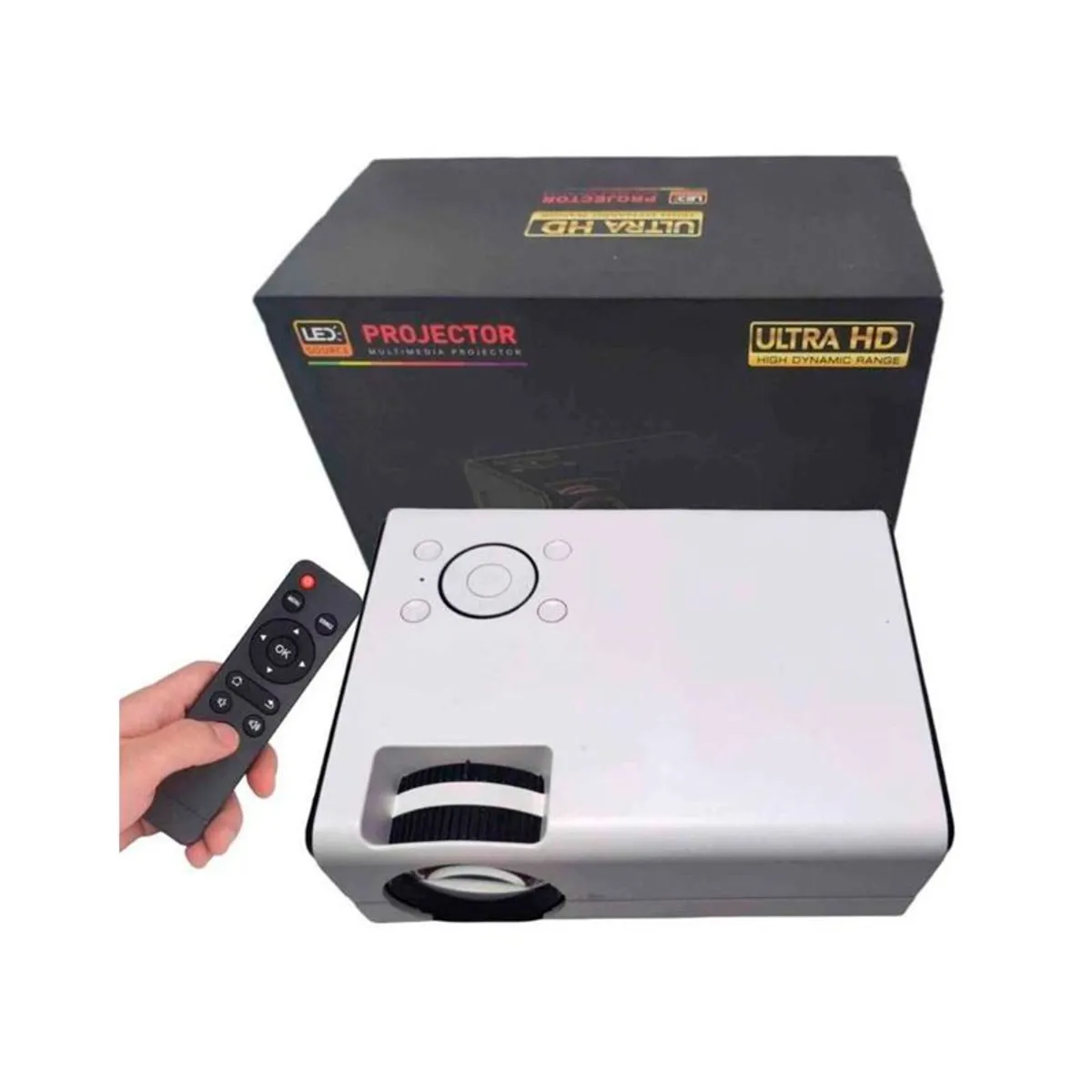 SEISA - Proyector Portatil  Multimedia Smart Android 9.0 Wifi