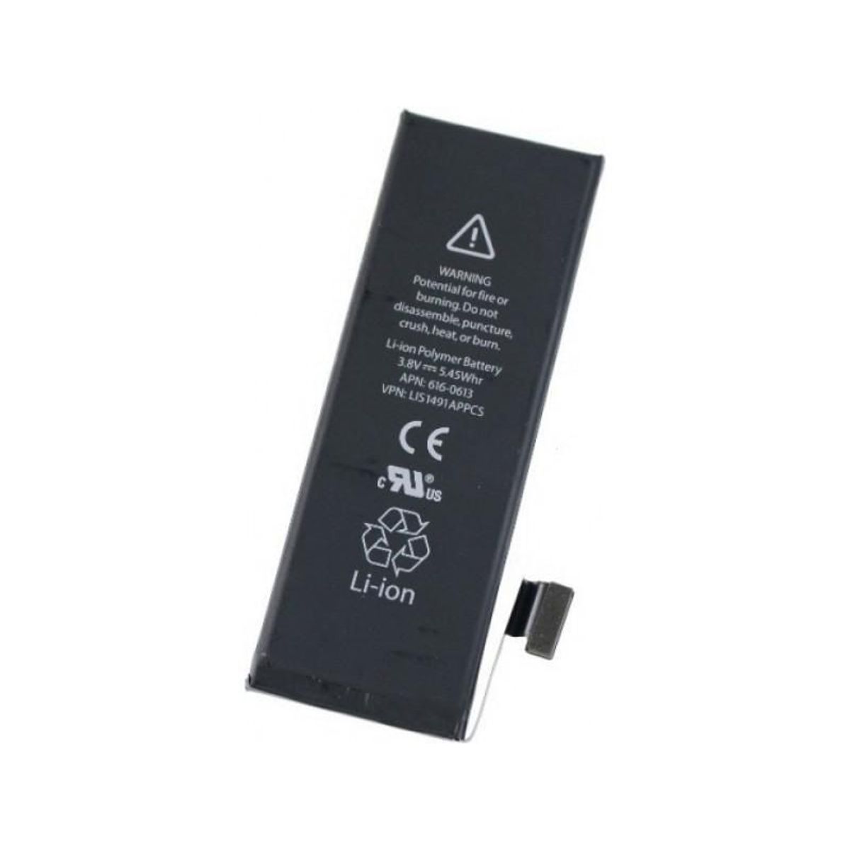 GENERICO - BATERIA IPHONE  5S  TORIGINAL-SM  NUEVO-NEGRO.