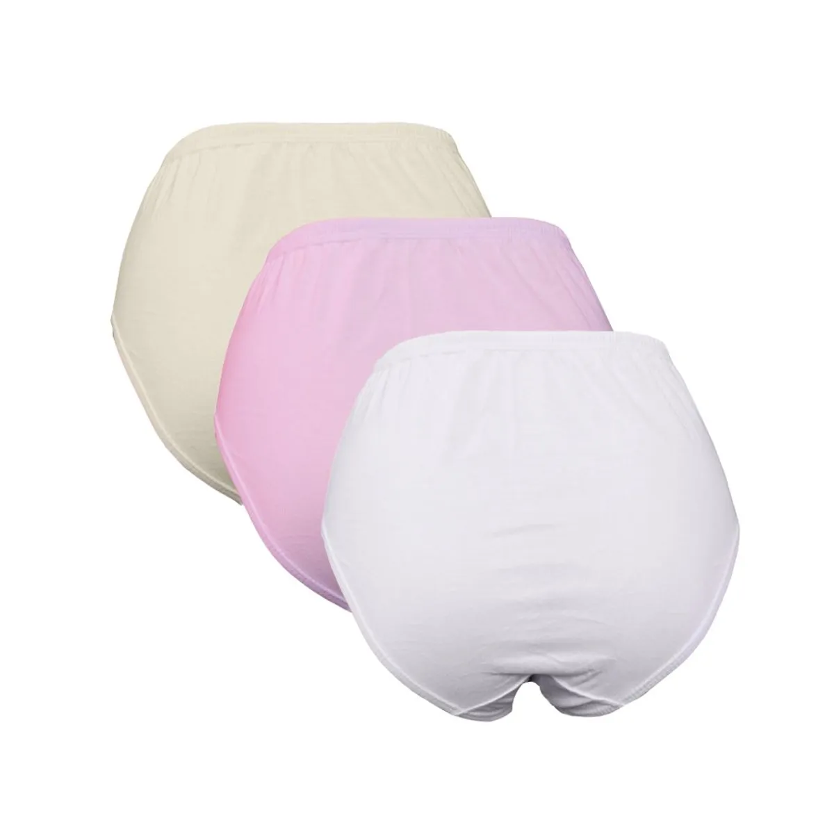 MONINA - Trusa Clásica Monina Pack X3 Algodón Peruano