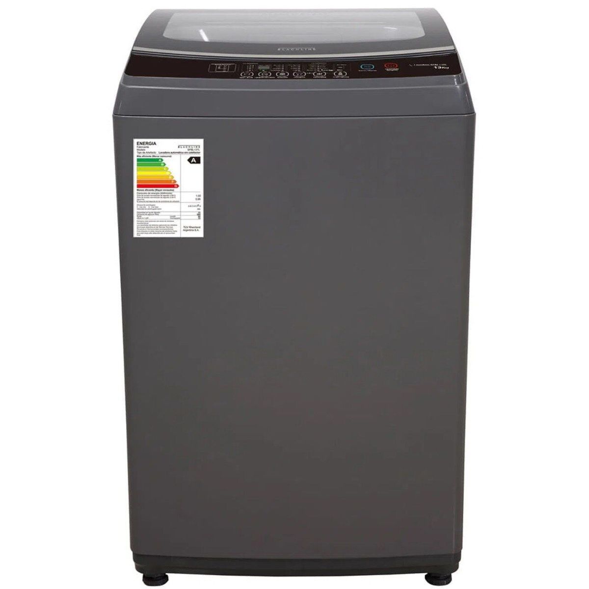 BLACKLINE - Lavadora BLACKLINE Carga Superior 13Kg SPBL13TL