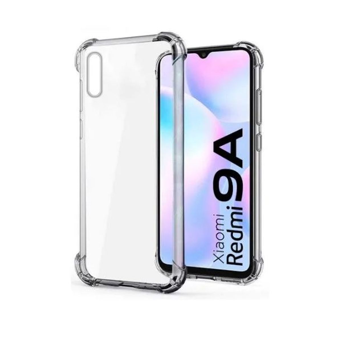 GENERICO - Case Space Funda Redmi 9A -Transparente