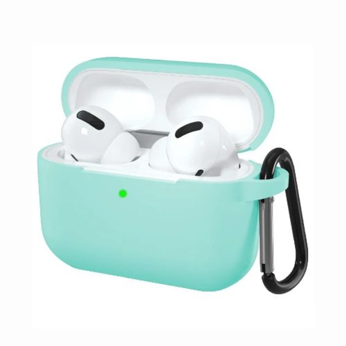 GENERICO - Case de Silicona para Audífonos Airpods Pro - Celeste