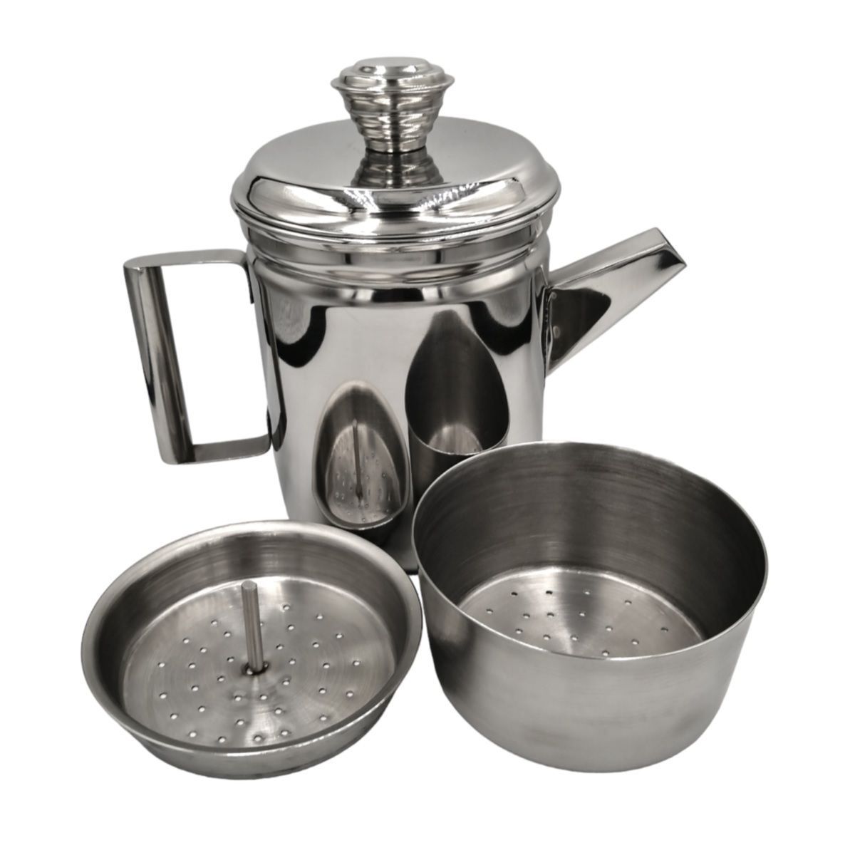 GENERICO - Cafetera Baja Gota a Gota 700ml en Acero Inoxidable Inoxglovic