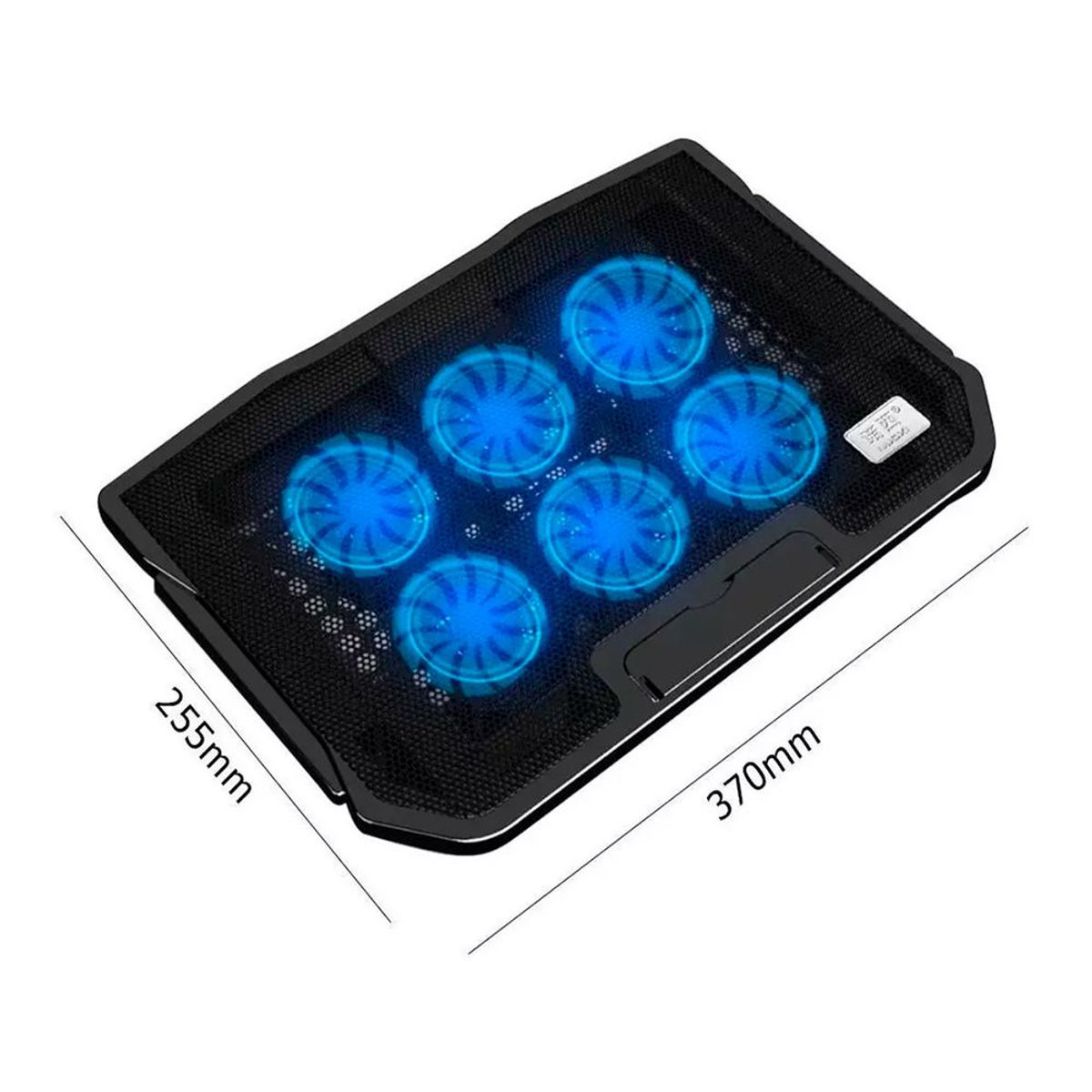GENERICO - Cooler Ventilador para Laptop y Notebook - Soporte Base 6 Ventilador