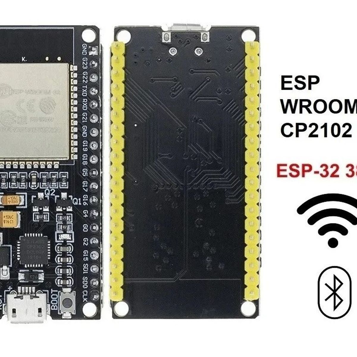 GENERICO - MODULO CP2102 WIFI BLUETOOTH 38 PINES ESP32