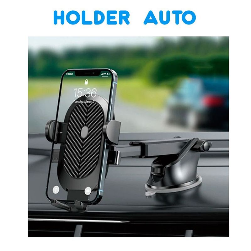 HOLDER TELEFONO SOPORTE DE CELULAR PARA AUTO CARRO SUJETADOR MOVIL