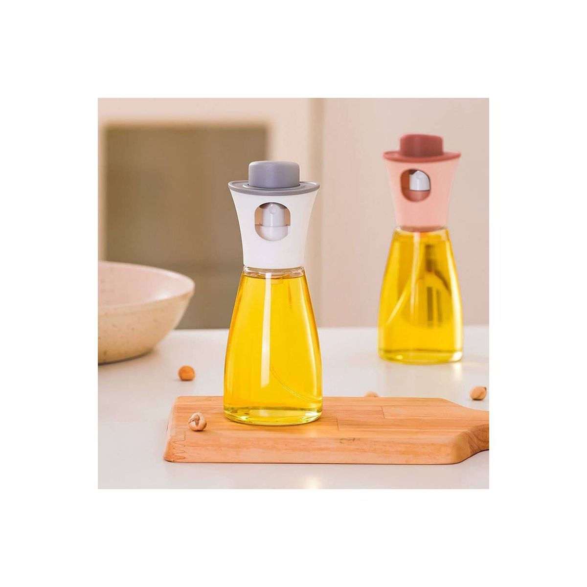 GENERICO - Dispensador de Aceite en Spray 180ml Gris