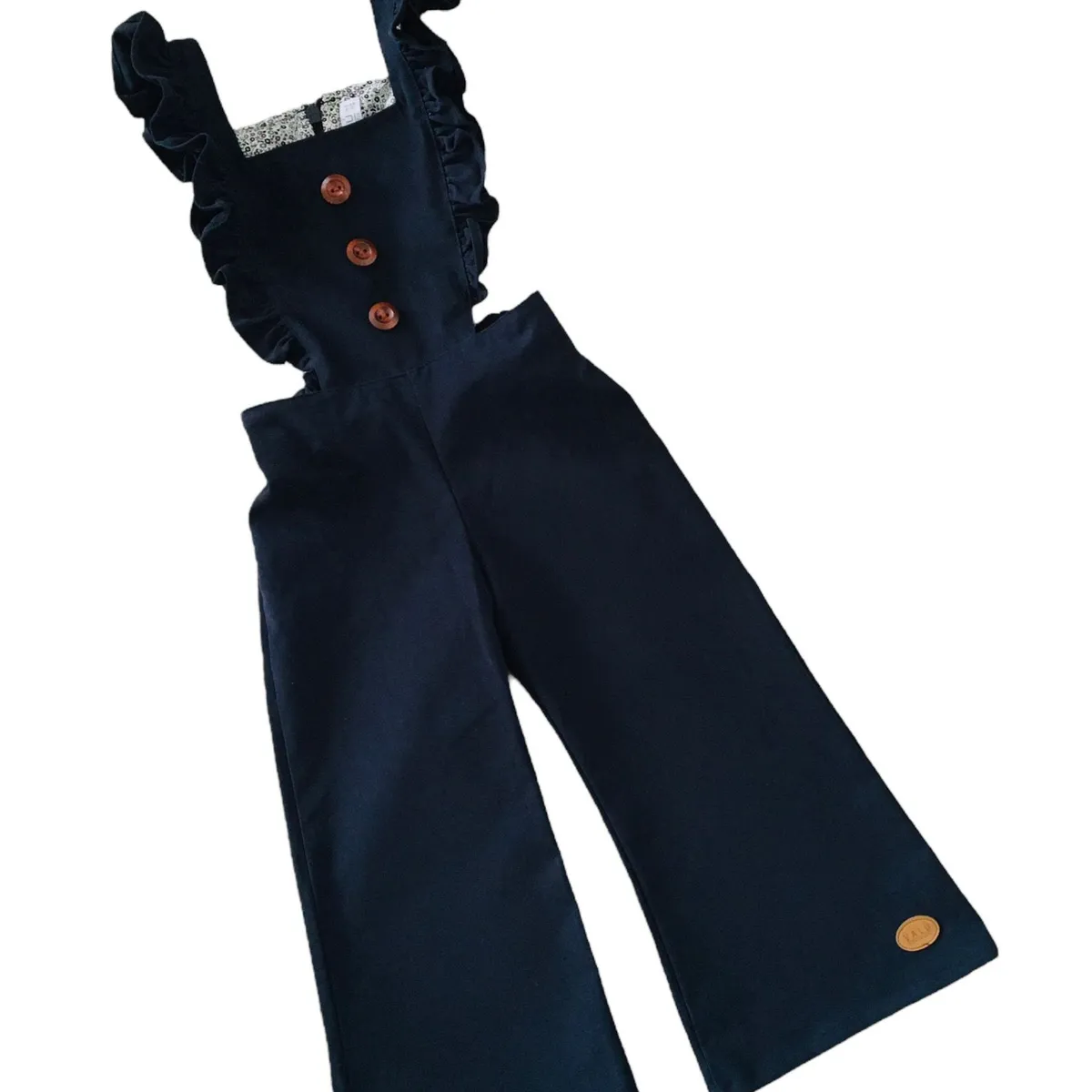 VALU MODA INFANTIL - Overol Palazzo para niña