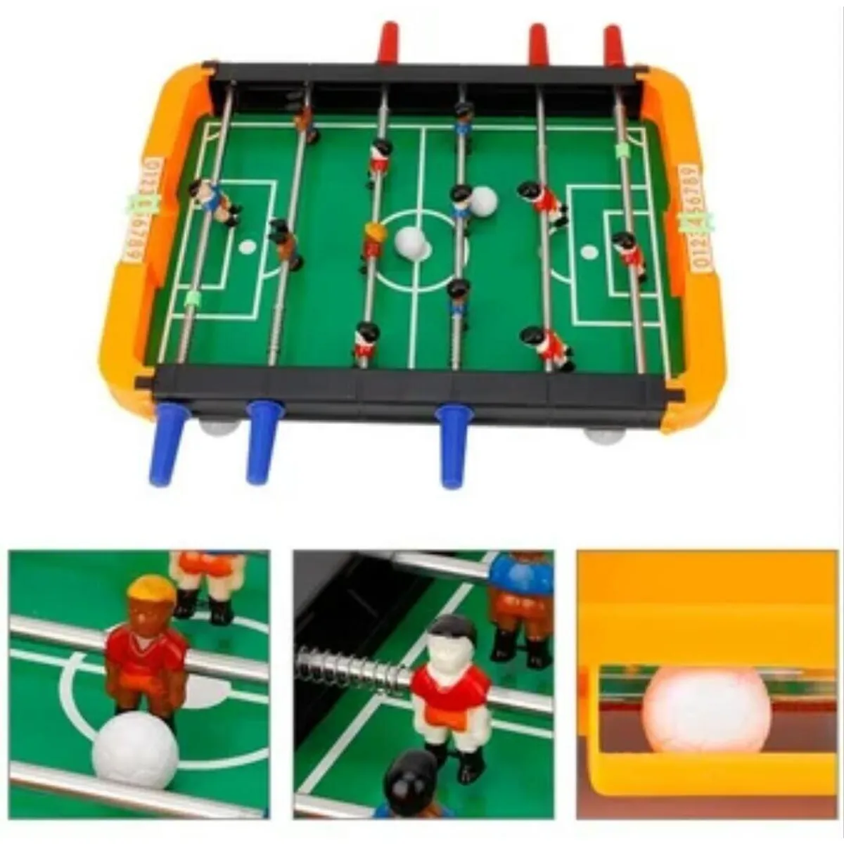 GENERICO - Fútbol de mesa Mini Fulbito Juego de Mesa