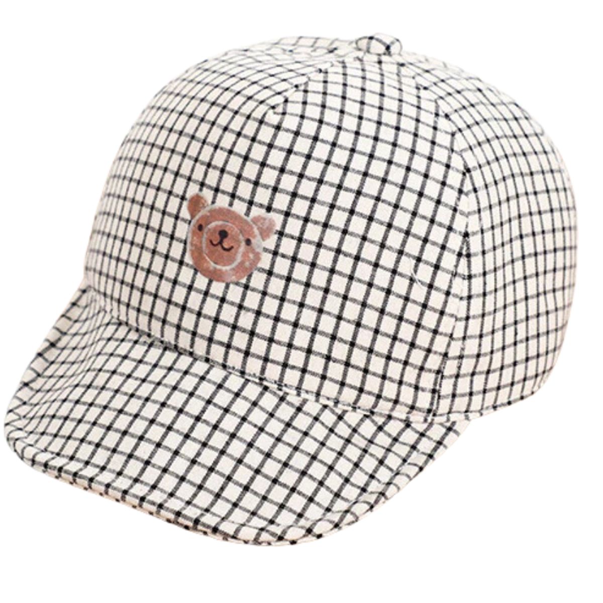 KAST PE - Gorra bebe niño gorro modelo Osito 1 a 3 años - Cuadros