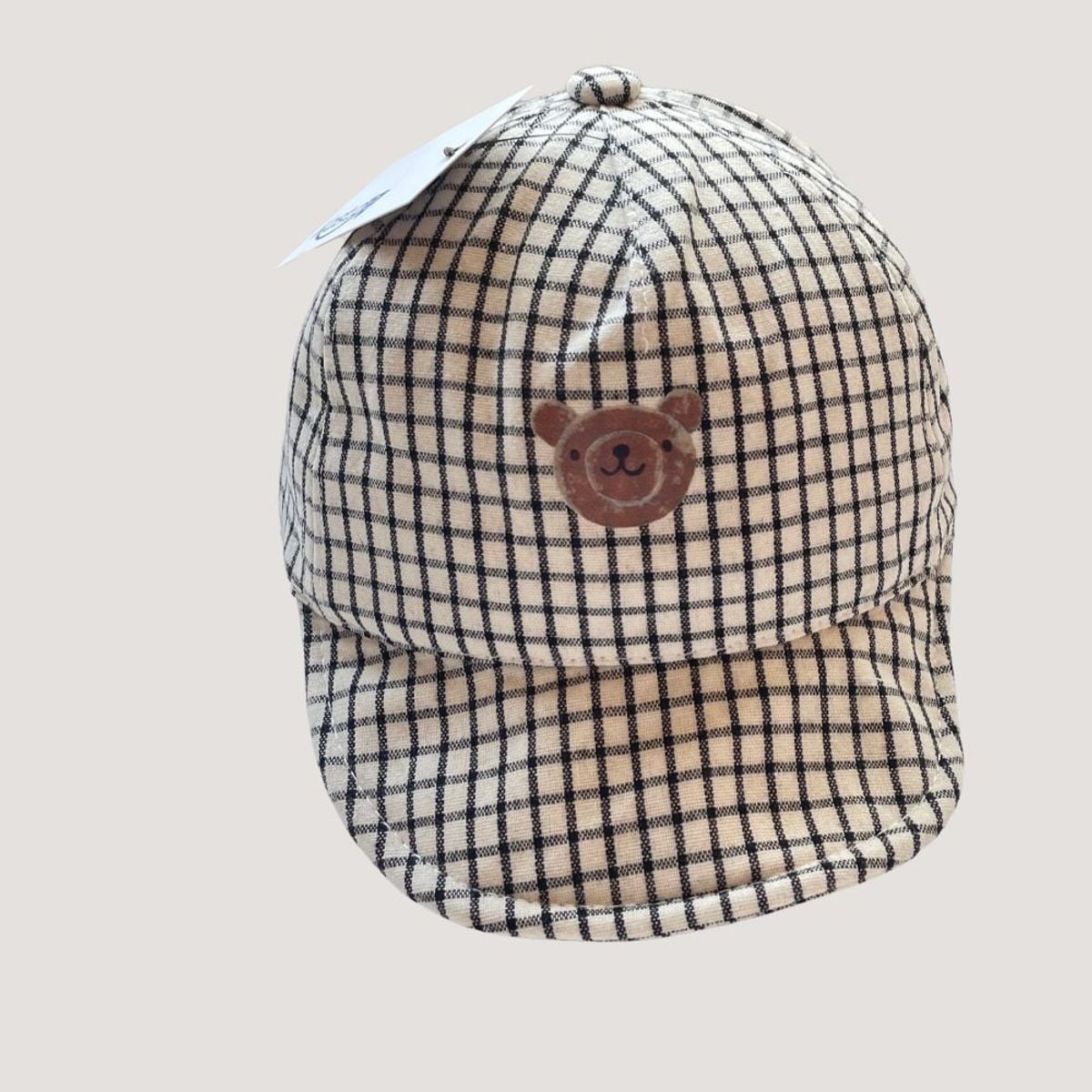 KAST PE - Gorra bebe niño gorro modelo Osito 1 a 3 años - Cuadros