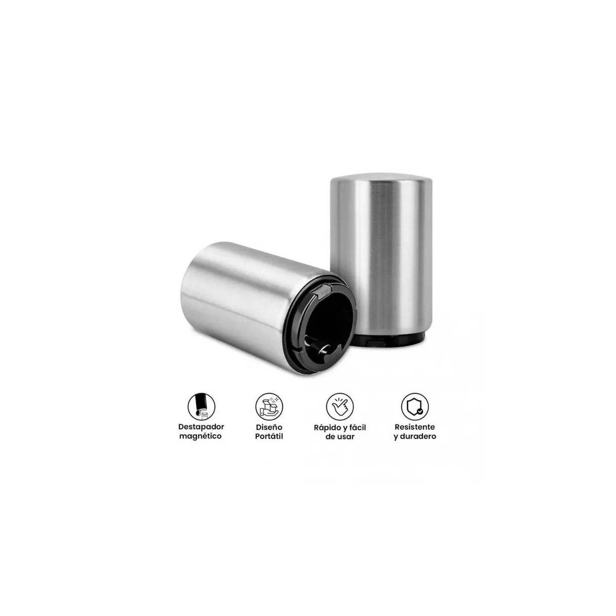 GENERICO - Destapador de Botellas Imantado Abrebotellas Magnético