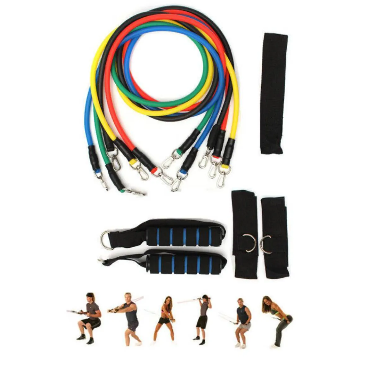 TODO FIT - Set 5 ligas Elásticas De Resistencia x5